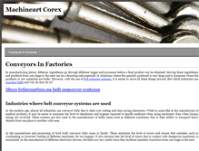 Tablet Screenshot of machineart-corex.com